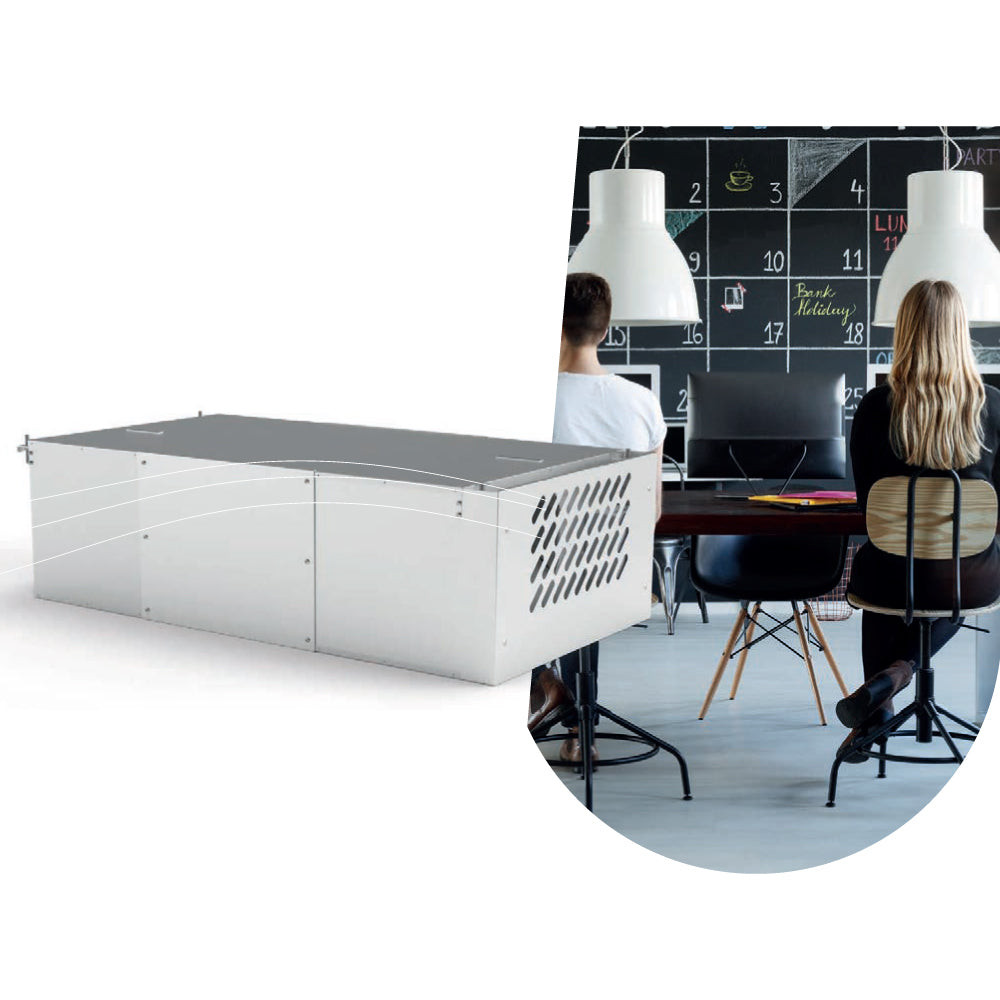 - Helty Flow 600 Steel – montaj tavan sau perete (600 m³/h) - imagine 2